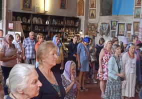 О 9.00 в нашому храмі перед Літургією хвилина мовчання