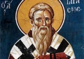 Патріарх, що прислуговував жебракам святитель Тарасій Патріарх, що прислуговував жебракам святитель Тарасій