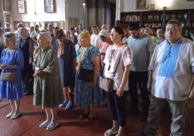 Свято Спаса в нашому храмі (фото і відеорепортаж)